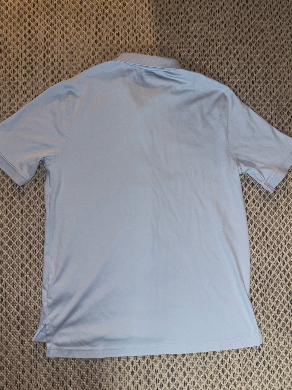 Land’s End Men’s Adaptive Polo Magnetic Closures Light Blue Size M - Picture 5 of 8